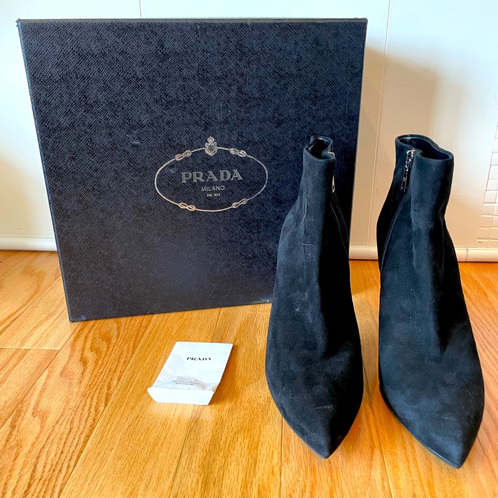 Prada suede bootie - Picture 1 of 9
